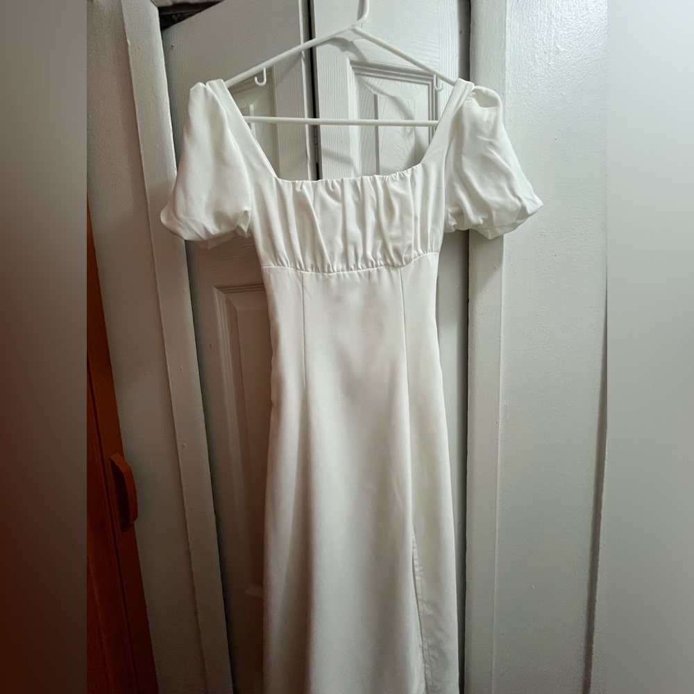 White dress